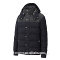 Men Wool Blended Down Short Jacket